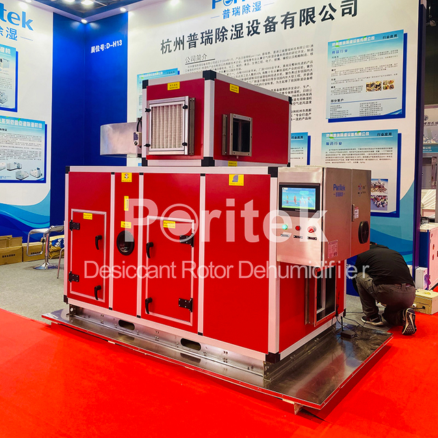Energy-efficient Desiccant Rotor Dehumidifier