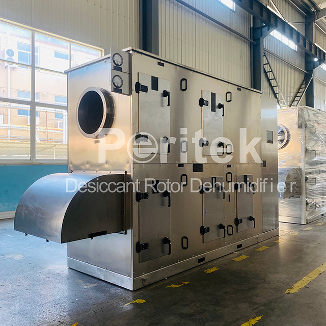 Outdoor Air Dedicated Desiccant Rotor Dehumidifier for Agriculture